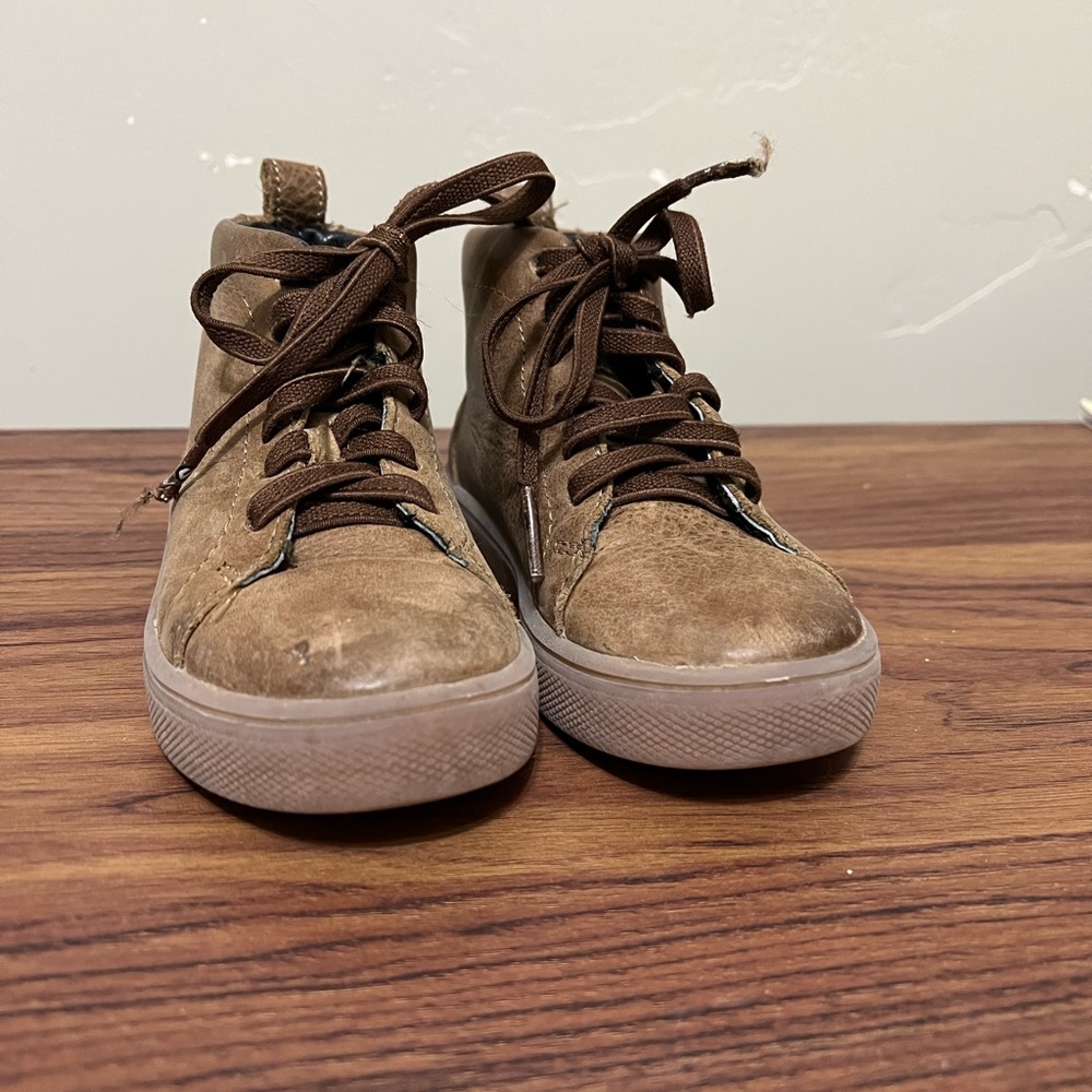 Genuine Brown Leather Freshly Picked Boots Size 8